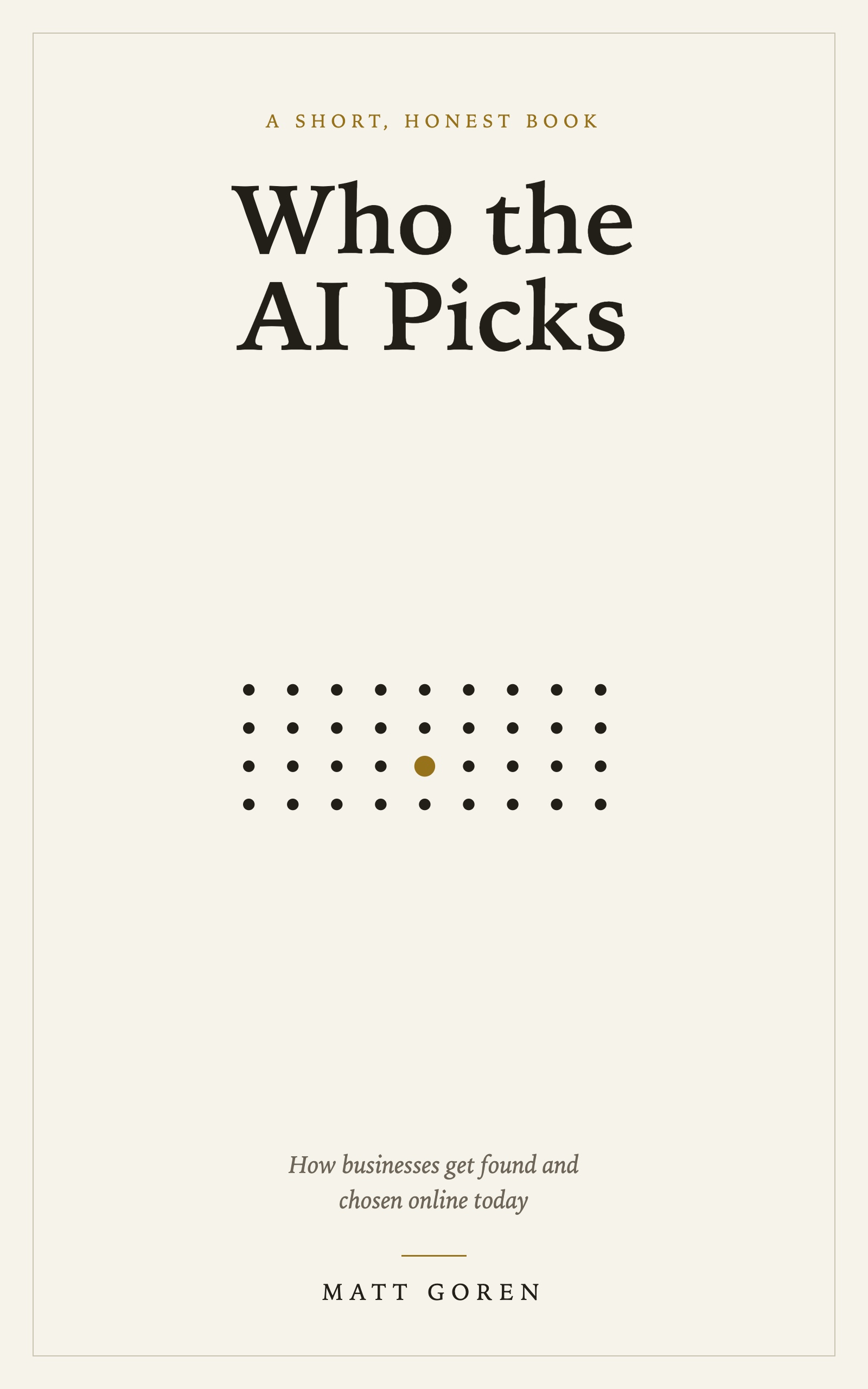 Who The AI Picks cover